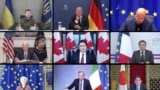 Онлайн-совещание лидеров G7 c участием президента Владимира Зеленского, состоявшееся 11 октября 2022 года