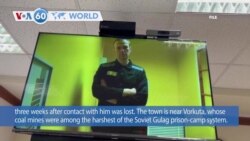 VOA60 World - Russian opposition figure Alexei Navalny located in Arctic penal colony