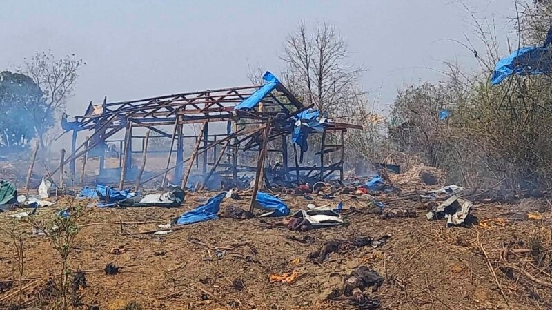 Korban tewas akibat pengeboman desa Pazigyi telah mencapai 168 orang