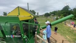 Các nông trại ngoại ô Mỹ nhộn nhịp đón khách mùa hè