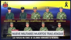 Nueve militares asesinados en Colombia en ataque con explosivos