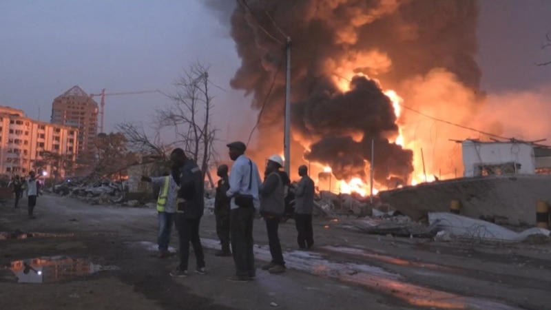 Guinée: la solidarité s'organise après l'incendie meurtrier à Conakry