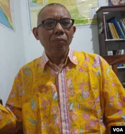 Dr. Purwadi, pakar kebudayaan Jawa UNY (VOA/Nurhadi).