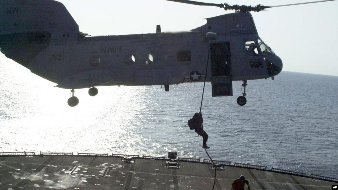 Arhivska fotografija treninga američkih mornaričkih "foka) (Foto: AP)