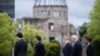 En una ciudad arrasada por la bomba atómica, los líderes del G-7 lidian con la amenaza nuclear