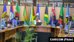 Rankont CARICOM nan peyi Guyana, 16 Janvye 2024. 