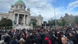 Drugi protest "Srbija protiv nasilja" u Beogradu