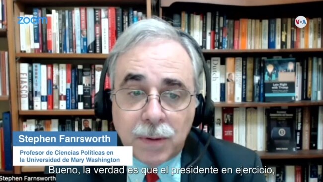 Stephen Fanrsworth, profesor de la Universidad de Mary Washington