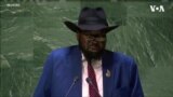 South Sudan President Salva Kiir Addresses 78th UNGA