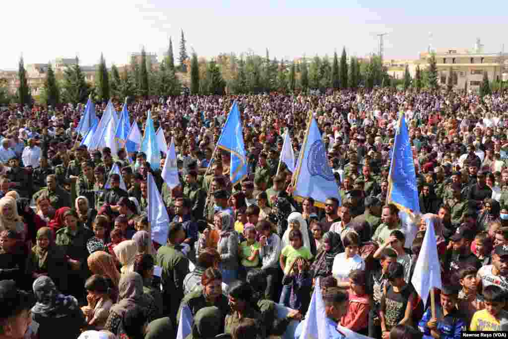 Oxirkirina Girseyî ya Endamên Akademîya Asayîşê li Kobanê