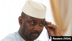 FILE - Mali's military leader Assimi Goïta 
