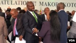 Cabinet swearing in at State House