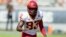 FILE - Former Iowa State football player Isaiah Lee, shown in a Sept. 26, 2020, game against TCU at Fort Worth, Texas, was one of several athletes in Iowa caught in a 2023 gambling sting. Defense attorneys say charges were based on an improper search.