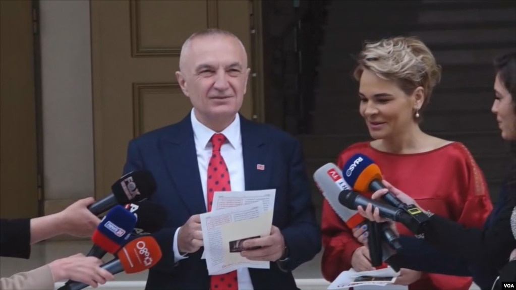 Ilir Meta dhe Monika Kryemadhi