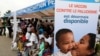 Women wait to have their children vaccinated during the official ceremony for the launch of the malaria vaccination campaign for children aged between 0 and 11 months in Abobo a district of Abidjan, Ivory Coast, July 15, 2024.