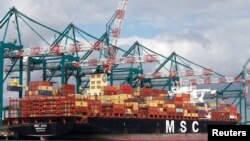 Mfano wa meli ya MSC Mediterranean Shipping