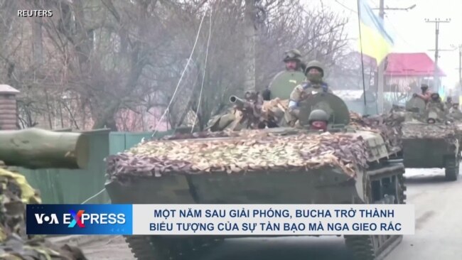 Một năm sau giải phóng, Bucha trở thành biểu tượng của sự tàn bạo mà Nga gieo rắc