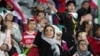 حاشیه بزرگتر از متن بازی ایران – روسیه: حضور گزینشی و اندک زنان در ورزشگاه