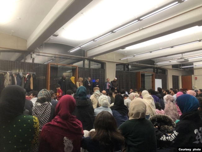 Ceramah bulan Ramadan di universitas Harvard di Massachusetts (dok: Devina Faustanisa)