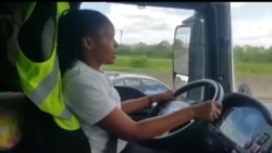 Female Truck Driver Sikhanyisiwe Tazvitya Dong What She Knows Best ...