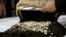 FILE - Confiscated captagon pills that were hidden in 434 boxes mixed with seven tons of tea for export are put on display at police headquarters in Beirut, Lebanon, Jan. 25, 2022.