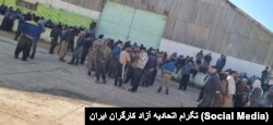 دومین روز از اعتصاب و تجمع کارگران فصلی صنایع نیشکر هفت‌تپه؛ یک‌شنبه ۲۱ اسفند ۱۴۰۲