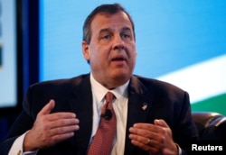 FILE: Gubernur New Jersey Chris Christie di Des Moines, Iowa, 7 Maret 2015. (REUTERS / Jim Young)