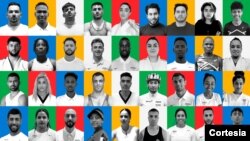 Equipa Olímpica de Refugiados Paris 2024. Fotografia cedida pelo Comité Internacional Olímpico