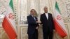 International Atomic Energy Agency Director General Rafael Grossi meets with Iran's Foreign Minister Hossein Amirabdollahian in Tehran, Iran, May 6, 2024. (Majid Asgaripour/WANA via Reuters)