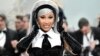 Cardi B lors d'un gala célébrant le couturier Karl Lagerfeld en mai 2023 à New York. (Photo par Evan Agostini/Invision/AP)