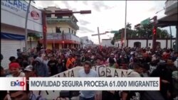 Nueva caravana de migrantes busca llegar a la frontera de EEUU 