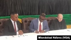 Zimbabwe peace pledge signing