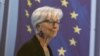 European Central Bank President Christine Lagarde addresses a press conference on the eurozone's monetary policy in Frankfurt, Germany on May 4, 2023. 
