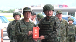 台灣漢光軍演受颱風影響取消部分海空課目