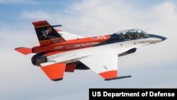 美国F-16战斗机的测试机型X-62A，又称VISTA（图片来源：美国国防部）