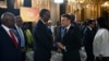 African leaders, French president seek vaccines for Africa