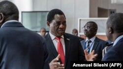 하카인데 히칠레마 잠비아 대통령 (자료사진) 