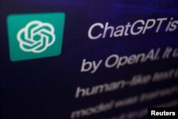 ChatGPT, chatbot AI yang dikembangkan oleh OpenAI, terlihat di situs webnya pada gambar ilustrasi ini. (Foto: REUTERS/Florence Lo)