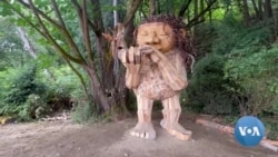 Giant Wooden Trolls Enchant the Pacific Northwest 
