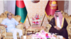 বঙ্গভবনে বাংলাদেশের রাষ্ট্রপতি আবদুল হামিদের সঙ্গে সৌজন্য সাক্ষাৎ করেন ঢাকায় নিযুক্ত সৌদি আরবের রাষ্ট্রদূত এসা ইউসুফ এসা আলদুহাইলান। রবিবার, ১৯ মার্চ, ২০২৩। 