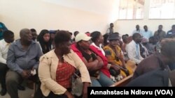 Members of CCC in court in Bulawayo