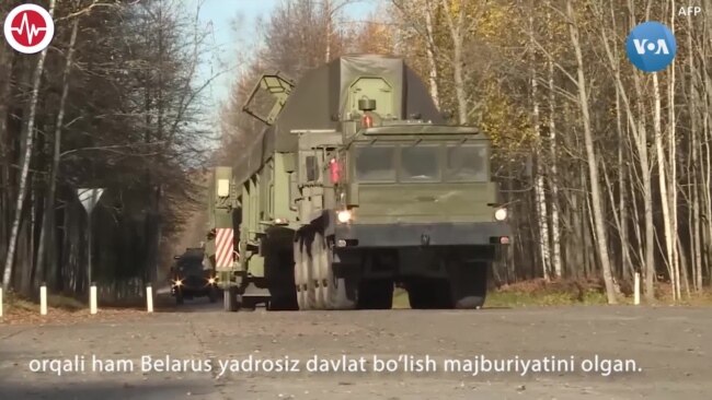 Tixanovskaya Belarusning Rossiyadan yadroviy qurol olishini qoraladi