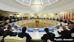 MDB Xarici İşlər Nazirləri Şurası (Mənbə: Azərbsaycasn Xarici İşlər Nazilriyi)