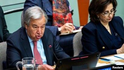 ONU: Guterres teme un retroceso global en los derechos de las mujeres