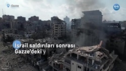 İsrail bombardımanı sonrası Gazze’deki yıkım havadan görüntülendi
