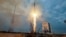 Raketa Luna-25 tokom lansiranj sa kosmodroma Vostočni, na istoku Rusije, 11. avgusta 2023.