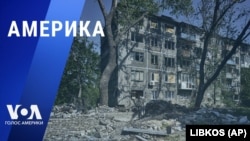 Jengo la makazi lililoharibiwa katika shambulio la kombora la Russia katika mji wa Chasiv Yar katika mkoa wa Donetsk nchini Ukraine, Mei 16, 2023.