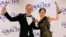 Arturo Martinez (left) and Euna Lee (right) at the 49th Gracie Awards on May 21.
