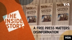 The Inside Story - A Free Press Matters; Disinformation | Episode 107 THUMBNAIL horizontal