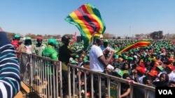 ZANU PF Star rally in Harare